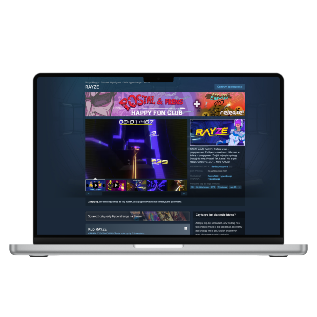 Gra wideo <br> RAYZE